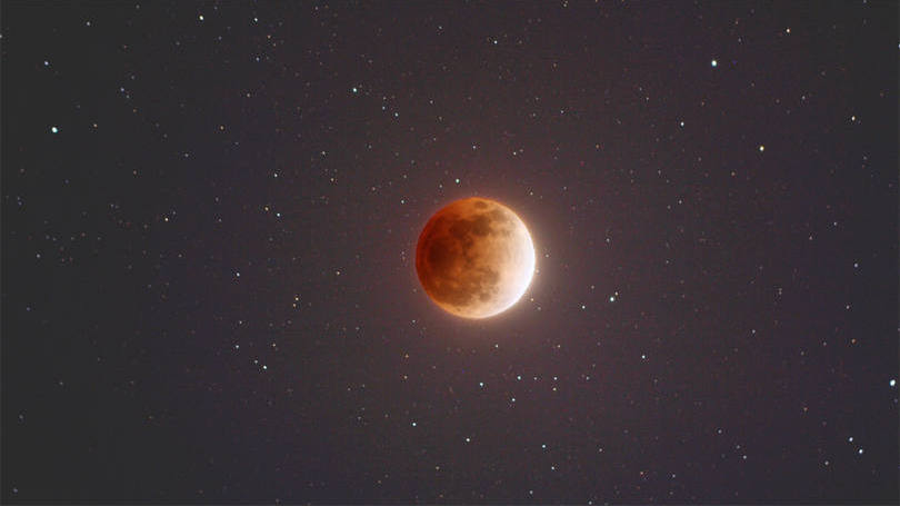 Eclipse da Super Lua foi vista neste domingo (27) - Brasil News