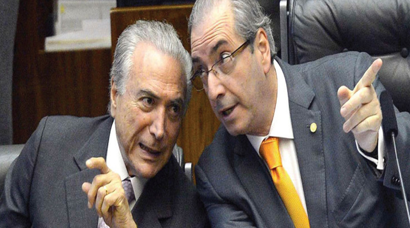 STF Cunha receba pedido impeachment Temer