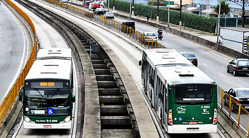 TCU suspende repasse recursos corredor ônibus São Paulo
