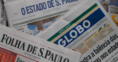 Manchetes e Principais noticias jornais nacionais : Globo, Estadao, Folha Valor