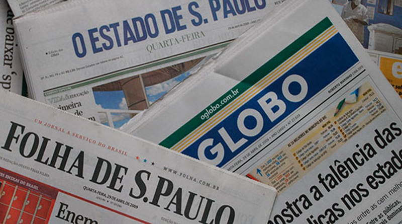 Manchetes e Principais noticias jornais nacionais : Globo, Estadao, Folha Valor