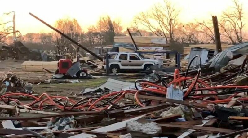 Tornado no Mississippi - Presidente Biden abre declaração de emergência na região